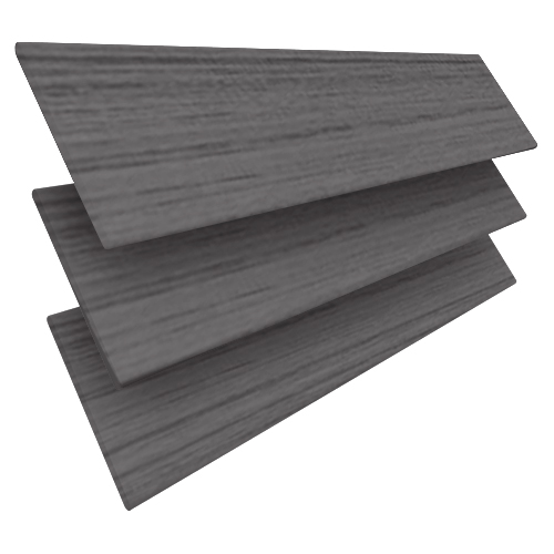 Raven Black & Dark Grey Tape Wooden blinds