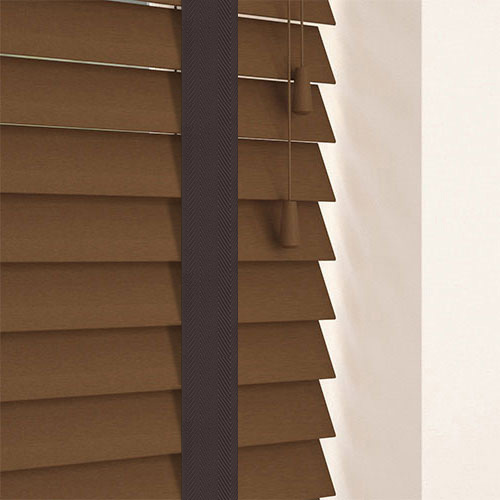 Bali 35mm Basswood & Husk Tape Lifestyle Wooden blinds