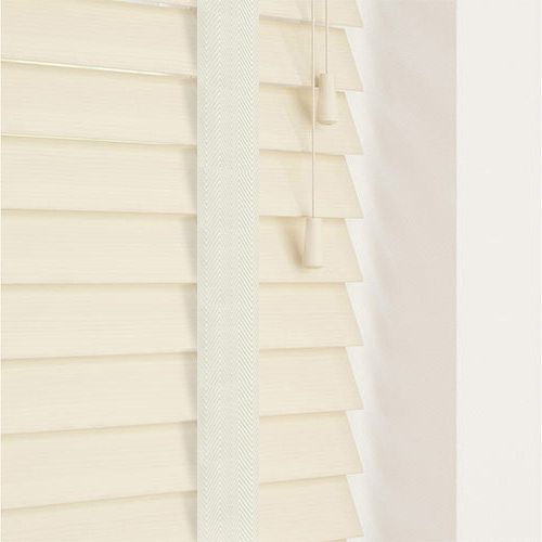 50mm Linara & Barley Tape Lifestyle Wooden blinds