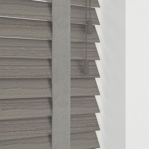 Native Ash & Grey Tape Lifestyle Wooden blinds