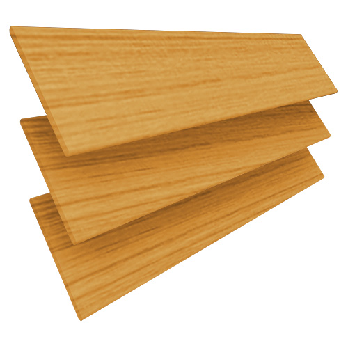 Native Oak & Tan Tape Wooden blinds