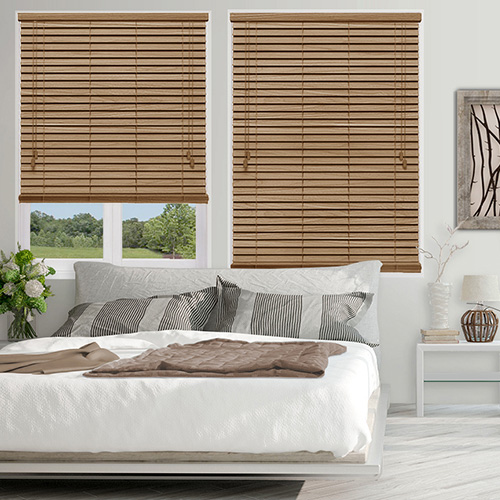 Brown Tawny Lifestyle Wooden blinds