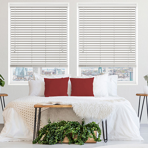 Polar White Lifestyle Wooden blinds