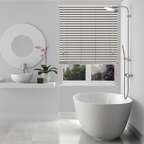 Ghost White Lifestyle Wooden blinds