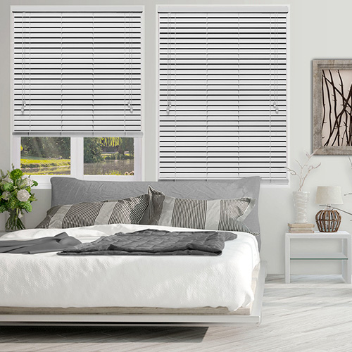 Smooth Frost White Lifestyle Wooden blinds