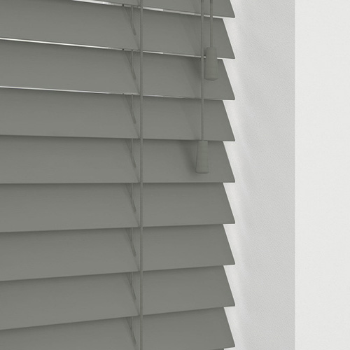 Timeless Dark Grey Lifestyle Wooden blinds