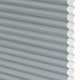 Click Here to Order Free Sample of Micro Hive Grey Honeycomb INTU Pleated Blinds