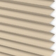 Click Here to Order Free Sample of Micro Infusion Beige Plain Pearl INTU Pleated Blinds