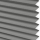 Click Here to Order Free Sample of Micro Infusion Concrete Plain Pearl INTU Pleated Blinds