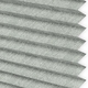 Click Here to Order Free Sample of Micro Radiance Pearl Grey Pleated INTU Pleated Blinds