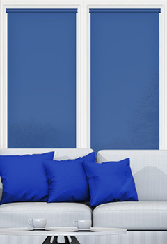 Atlantex Dark Blue Roller Shade Thumbnail image