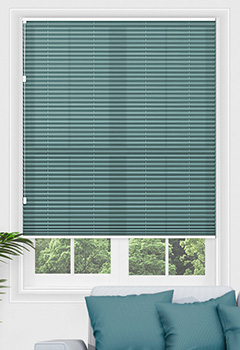 Scandi Teal Cellular Pleated Thumbnail image